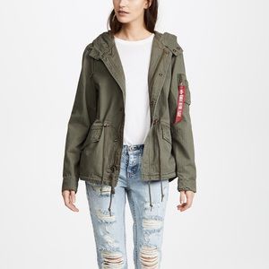 Alpha Industries Swoop Fishtail Field Jacket Size S